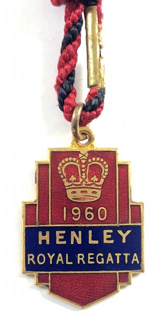 1960 Henley Royal Regatta stewards enclosure badge