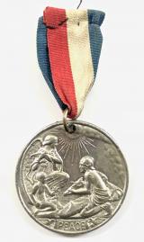 Peace Celebration 1919 Medal Corporation of Dundee Scotland