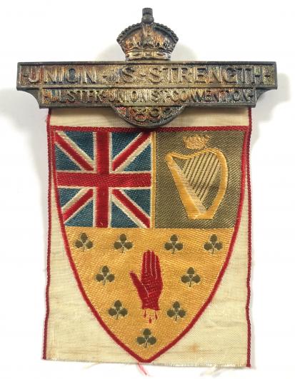 Ulster Unionist Convention 1892 Irish political badge