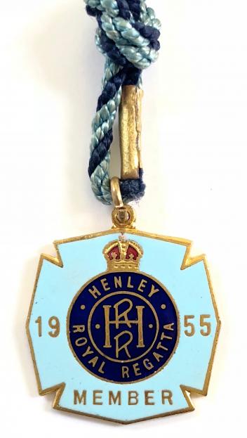 1955 Henley Royal Regatta stewards enclosure badge
