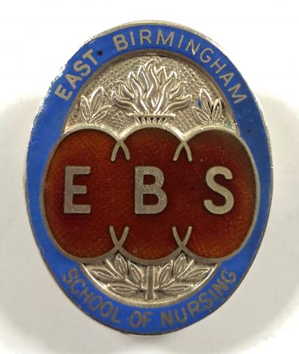 East Birmingham school of nursing silver badge