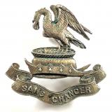 WW1 Liverpool Pals 1914 silver cap badge by Elkington & Co