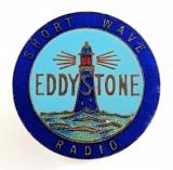 Eddystone Short Wave Radio salesman promotional badge