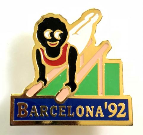 Robertsons Barcelona 92 Olympic Golly gymnast badge