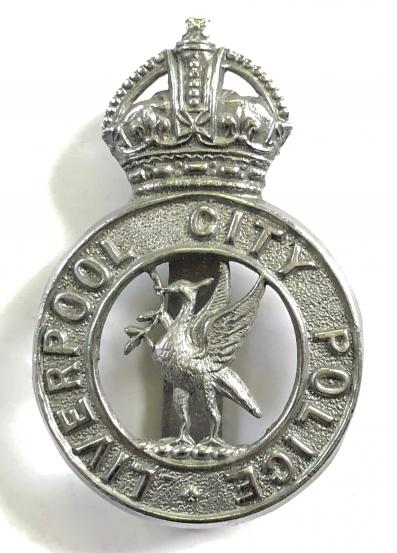 Liverpool City Police cap badge c1948 to 1952