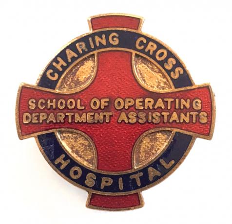 Charing Cross Hospital School of Operating Department Assistants badge