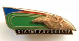 Czech Republic Pardubicka State Racecouse horse racing badge