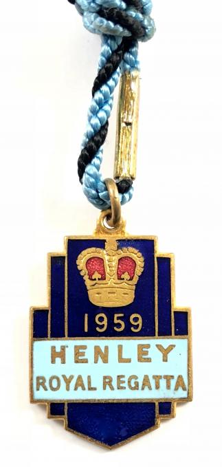 1959 Henley Royal Regatta stewards enclosure badge