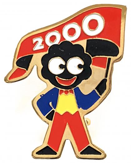 Robertsons fancy dress range Golly Millennium Classic advertising badge