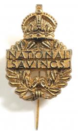 WW2 National Savings plastic economy issue pin badge