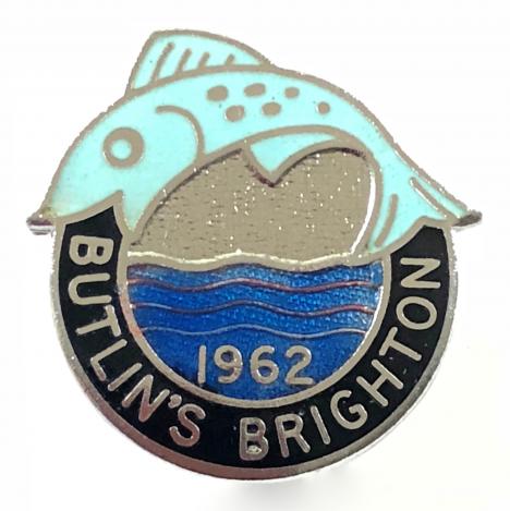 Butlins 1962 Brighton holiday camp badge