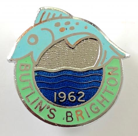 Butlins 1962 Brighton holiday camp badge