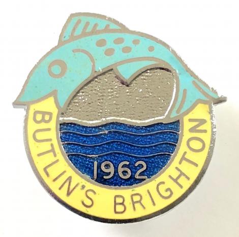 Butlins 1962 Brighton holiday camp badge