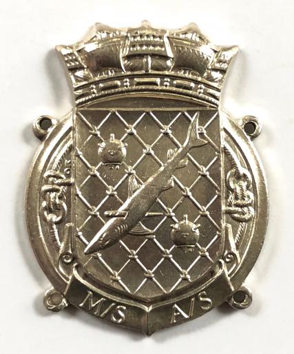 WW2 Royal Naval Patrol Service Minesweeping Anti Submarine badge