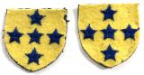 Southern Command RAPC cloth formation sign badges c.1939 - 1945