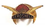 AeroShell aviation oil aircraft petrol promotional badge