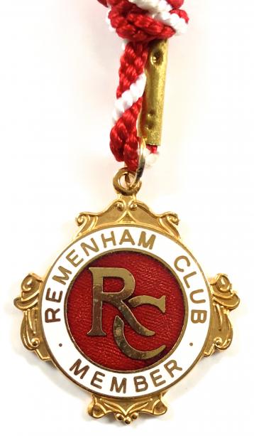 1997 Remenham Rowing Club badge Henley Royal Regatta