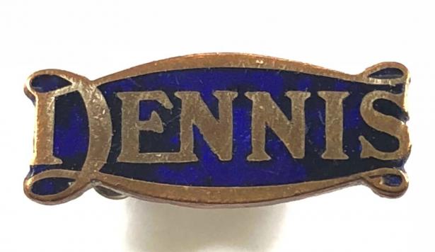 Dennis Brothers Ltd Guildford commercial vehicle advertising badge