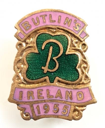 Butlins 1955 Mosney Ireland holiday camp badge