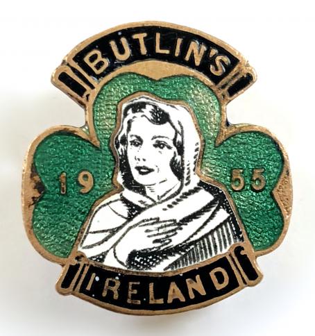 Butlins 1955 Mosney Ireland holiday camp badge