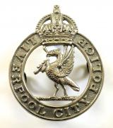 Liverpool City Police cap badge circa 1929 - 1934