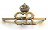Edward VIII 1937 Coronation Royal Cypher souvenir badge