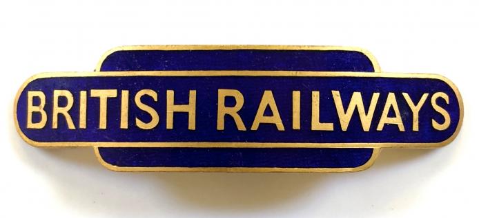 British Railways Eastern Region totem style cap badge by Gaunt London