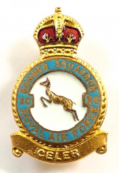 RAF No 90 Bomber Squadron Royal Air Force badge circa 1940's