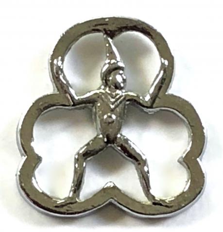 Brownie Guides skeleton issue miniature pixie promise badge circa 1967 to 1971
