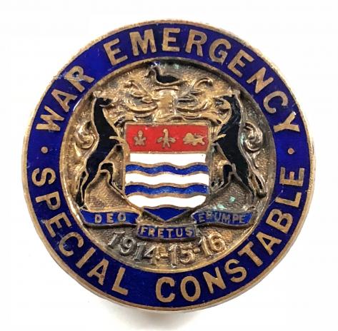 WW1 Newark War Emergency Special Constable police badge