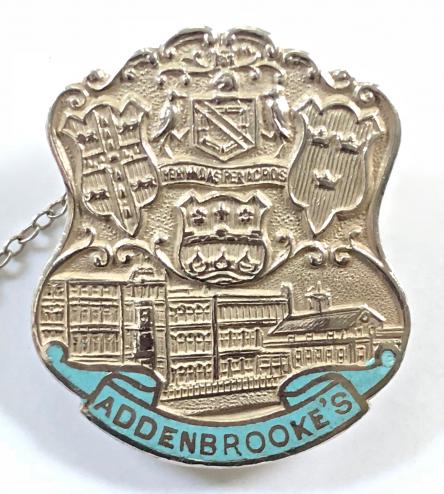 Addenbrooke's Hospital nurses qualfication silver badge