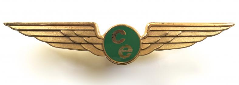 Express Air Services British Airline pilot's wing badge