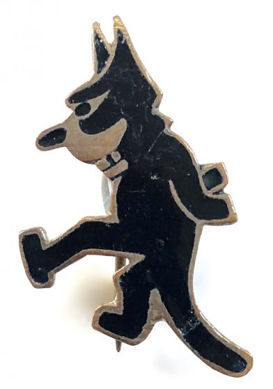 Felix the Cat cartoon character Pathe Film Company promotional badge