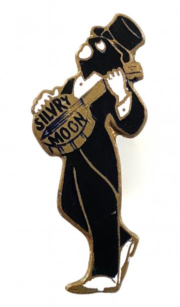 BY THE LIGHT OF THE SILVERY MOON song sheet music promotional badge