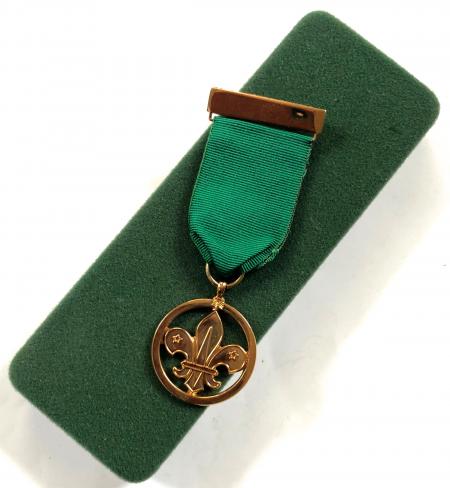 Boy Scouts Medal of Merit 5th issue housed in original case unnamed