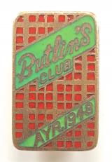 Butlins 1948 Ayr holiday camp badge Scotland