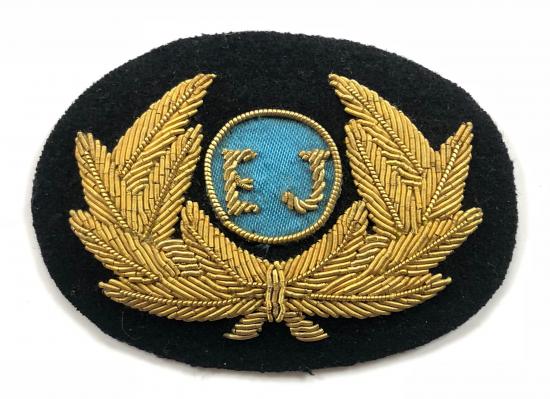 Eurojet Aviation pilot's gold bullion cap badge