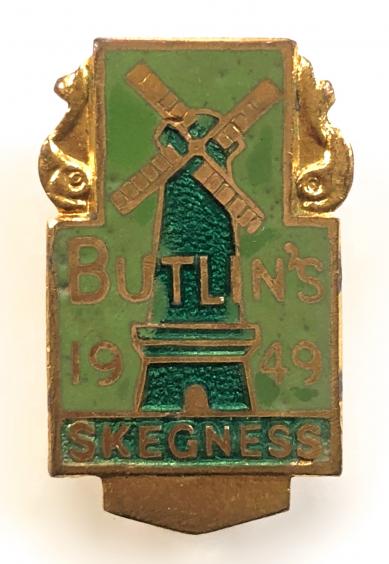 Butlins 1949 Skegness holiday camp windmill badge