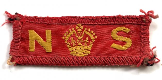 Boy Scouts National Service war service badge circa 1939 to 1945