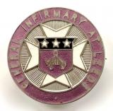 General Infirmary at Leeds silver nurses hospital badge