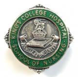 Kings College Hospital London School of Nursing badge