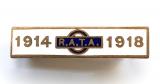 WW1 Royal Army Temperance Association 1914 RATA 1918 campaign medal bar