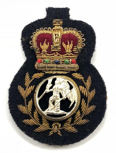 HMTS Cable Laying Ship Chief Petty Officer cap badge