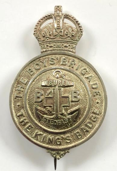 Boys Brigade Kings Badge 1927 to 1953