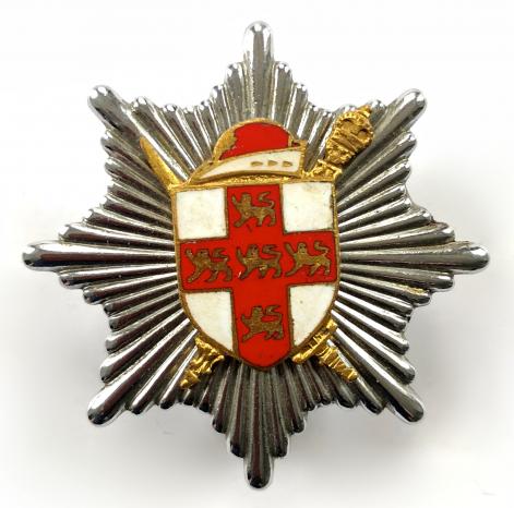 City of York Fire Brigade firemans cap badge 1948 to 1974