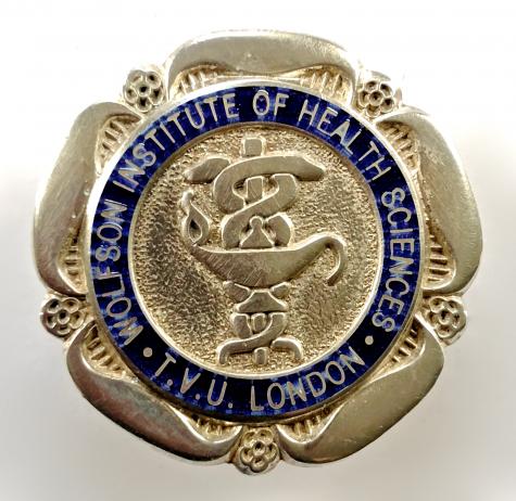 Wolfson Institute of Health Sciences Thames Valley University London silver badge