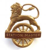 British Railways Station Master western region cap badge