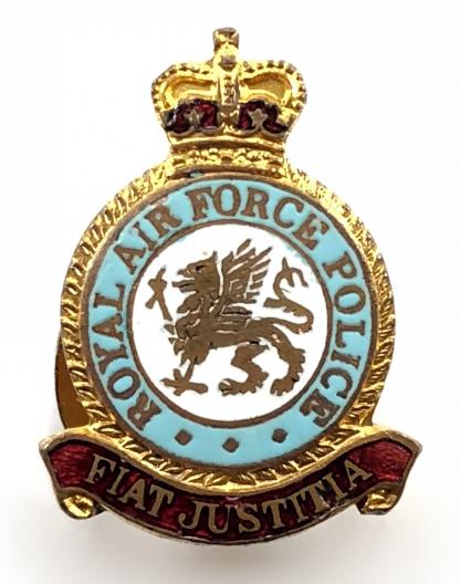 Royal Air Force Police miniature lapel badge circa 1950's