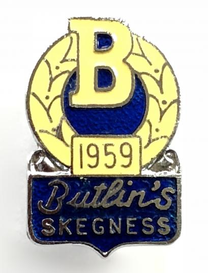 Butlins 1959 Skegness holiday camp badge