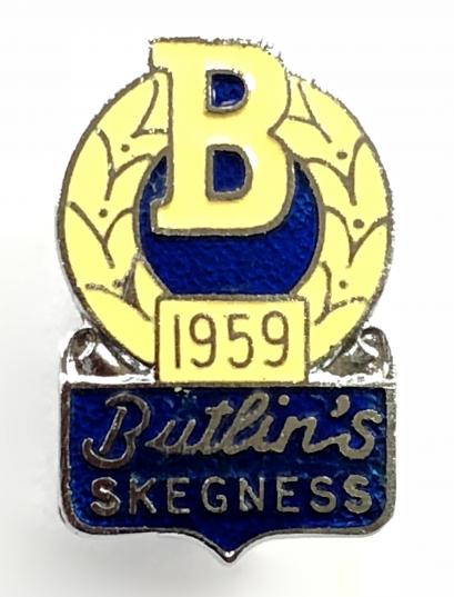 Butlins 1959 Skegness holiday camp badge